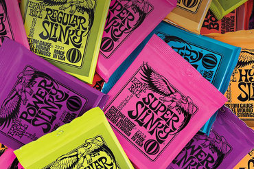 Ernie Ball особенности серий струн