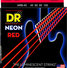 DR Bass Neon Red NRB-45 Medium (45-105) 3