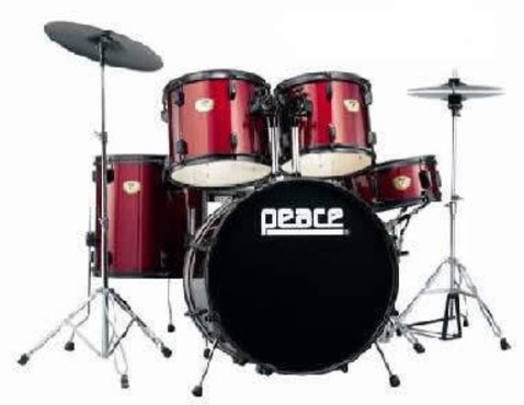 Peace DP-101BK-22 25 Wine Red image