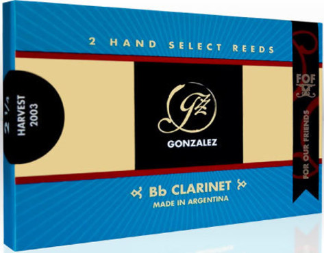 Gonzalez Reeds Bb-Clarinet FOF Cut 3 1/4 image