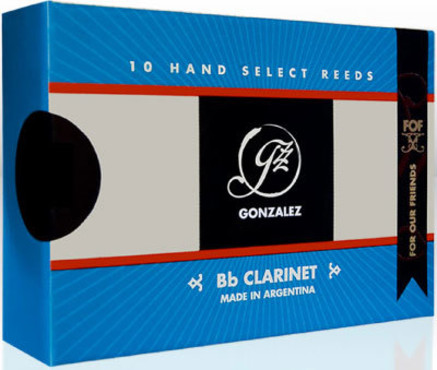Gonzalez Reeds Bb-Clarinet FOF Cut 2 3/4 (10 Pack) image
