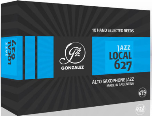 Gonzalez Reeds Alto Saxophone Local 627 Jazz 3 1/2 (10 Pack) image