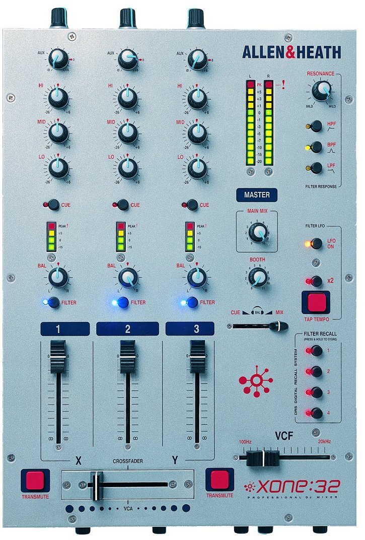 Allen&Heath XONE:32 DJ микшер купить в Москве в интернет-магазине
