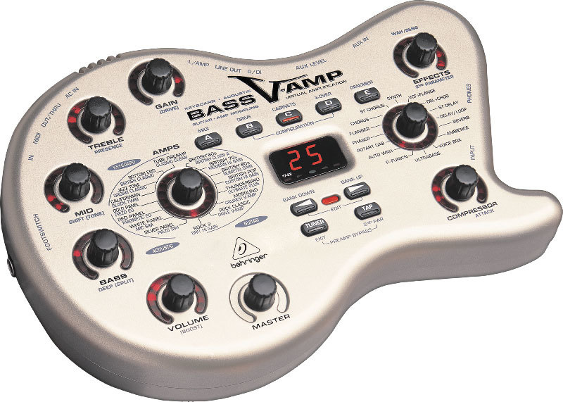 Behringer Virtual Amplification Bass V-AMP басовый процессор купить в ...