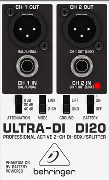 Behringer Ultra-DI DI20 image