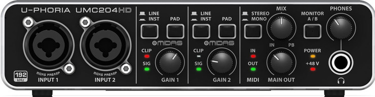 Behringer U-Phoria UMC204HD image