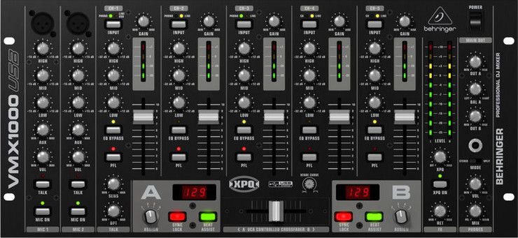 Behringer Pro Mixer VMX1000USB image