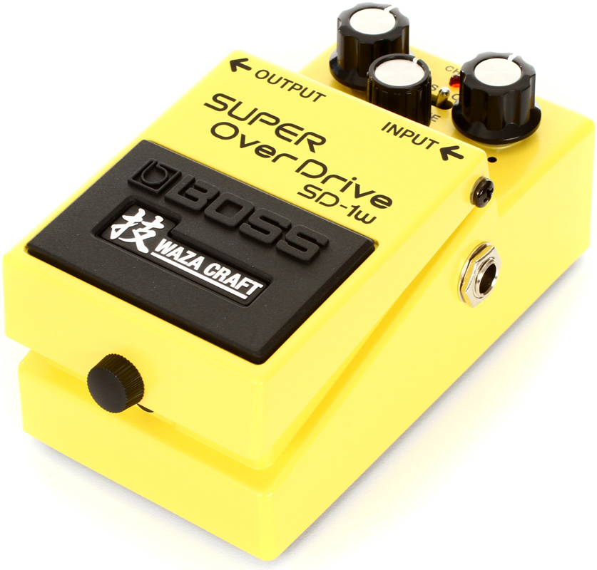 Boss SD-1W Super OverDrive Waza Craft педаль овердрайв купить в