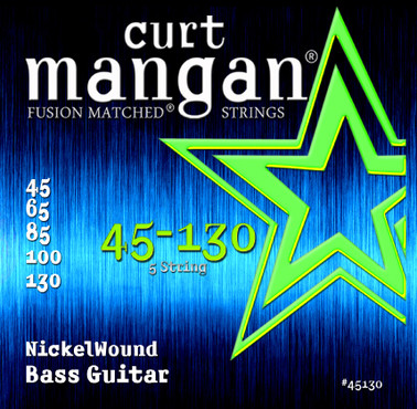 Curt Mangan Bass Nickel Wound 5 String (45-130) image