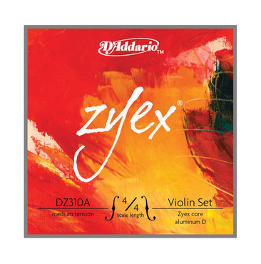 D'Addario DZ310A Zyex 4/4M Medium Aluminum D image