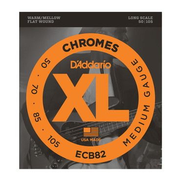 D'Addario ECB82 Chromes Bass Long Scale Medium (50-105) image