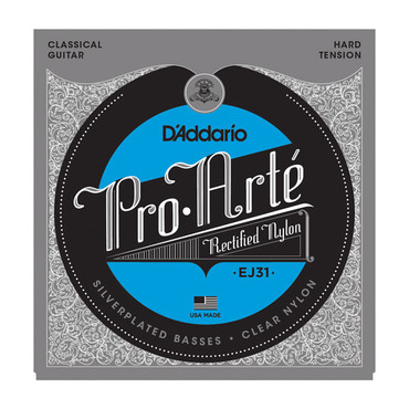 D'Addario EJ31 Classics Rectified Trebles Hard Tension image