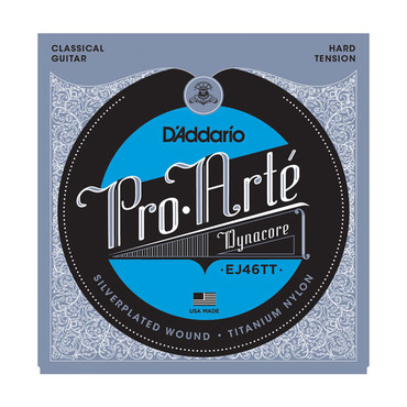 D'Addario EJ46TT Pro-Arte Dynacore Titanium Trebles Hard Tension image