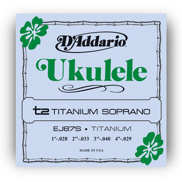 D'Addario EJ87S Titanium Ukulele Soprano image