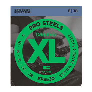 D'Addario EPS530 ProSteels Super Extraq-Light (8-38) image