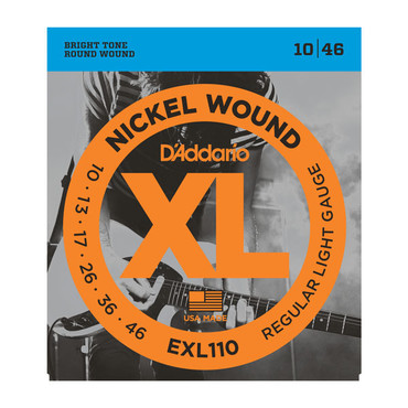 D'Addario EXL110 Nickel Wound Regular Light (10-46) 10 Pack image