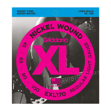 D'Addario EXL170 Nickel Wound Bass Light (45-100) image