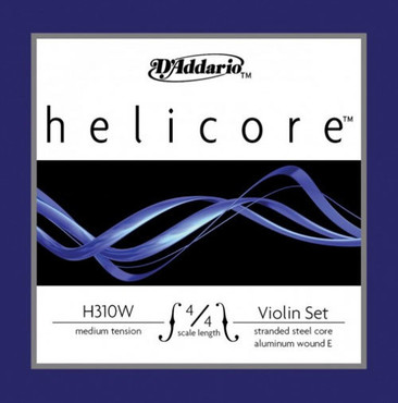 D'Addario H310W 4/4M Helicore Medium Wound E image