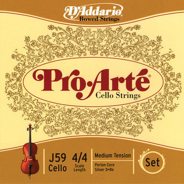D'Addario J59 4/4M Pro-Arte Medium image