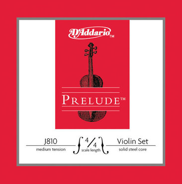 D'Addario J810 4/4M Prelude Medium image