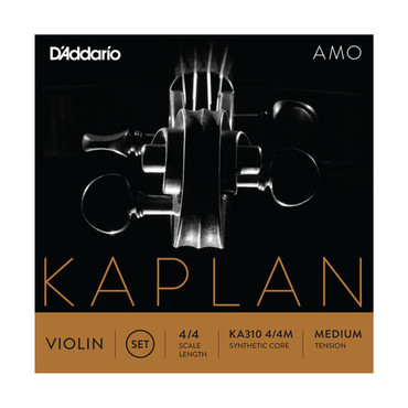 D'Addario KA310 4/4M Kaplan Amo Violin 4/4 Medium Tension image