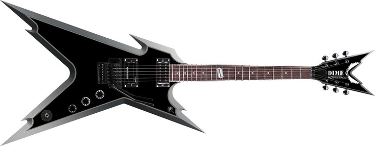 Dean Dimebag Razorback Two-Tone Silverblast RZR TTSB image