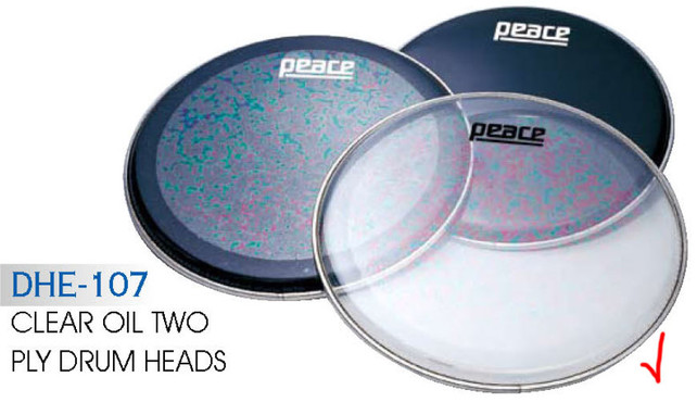 Peace DHE-107 Clear Oil 8'' image