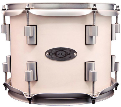 DrumCraft Series 8 Maple Venice White Satin Chrome HW DC828022 image