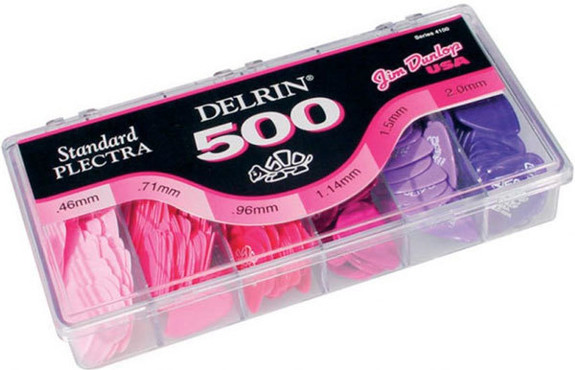 Dunlop 4100 Delrin 500 Pick Cabinet image