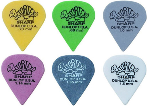 Dunlop 4121 Tortex Sharp Pick Cabinet image