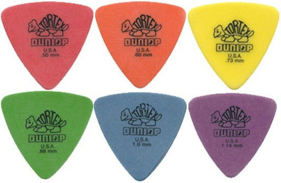 Dunlop 4310 Tortex Triangle Pick Cabinet image