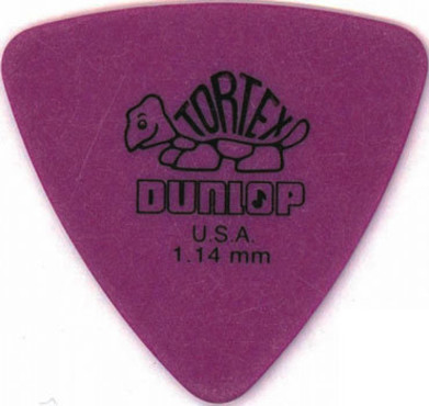 Dunlop 431R114 Tortex Triangle 72 Pack image