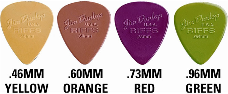 Dunlop 4350 Riffs Picks image