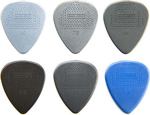 Dunlop 4491 Max-Grip Nylon Standard Pick Cabinet image