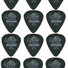 Dunlop 488P060 Tortex Pitch Black 12 Pack 4