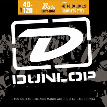 Dunlop DBS40120 Stainless Steel Light 5 String (40-120) image