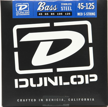 Dunlop DBS45125 Stainless Steel Medium 5 String (45-125) image