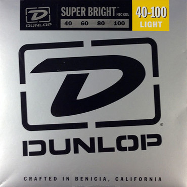 Dunlop DBSBN40100 Super Bright Nickel Wound Light (40-100) image