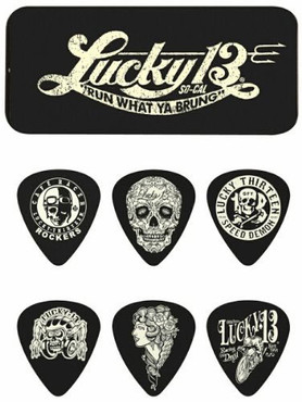 Dunlop L13CT073 Lucky 13 Run What Ya Brung Pick Tin image