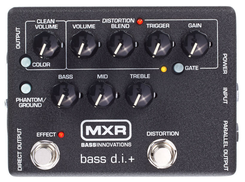 MXR M80 Bass D.I. Plus басовый преамп купить в Москве в интернет