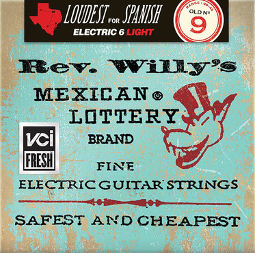Dunlop RWN0942 Billy Gibbons Rev Willy Medium Light (9-42) image