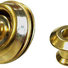 Dunlop SLS1032BR Straplok Dual Design Brass 3