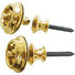 Dunlop SLS1034G Straplok Dual Design Gold Flash 2
