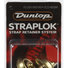 Dunlop SLS1402BR Straplok Flush Mount Brass 3
