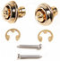Dunlop SLS1504G Straplok Traditional Gold Flash 2