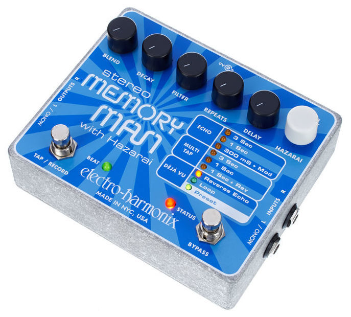 Electro-Harmonix Stereo Memory Man with Hazarai педаль дилей
