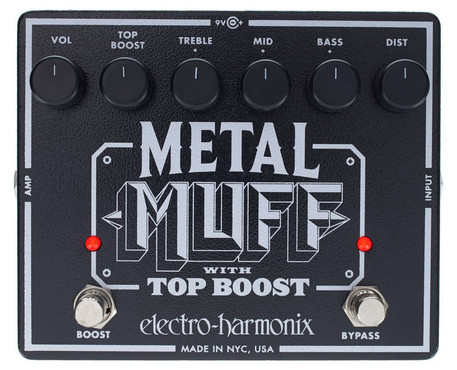 Electro-Harmonix Metal Muff With Top Boost image