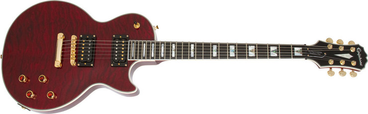 Epiphone Prophecy Les Paul Custom Plus GX Black Cherry image