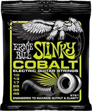 Ernie Ball 2721 Cobalt Regular Slinky (10-46) image