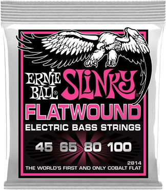 Ernie Ball 2814 Super Slinky Flatwound Bass (45-100) 0